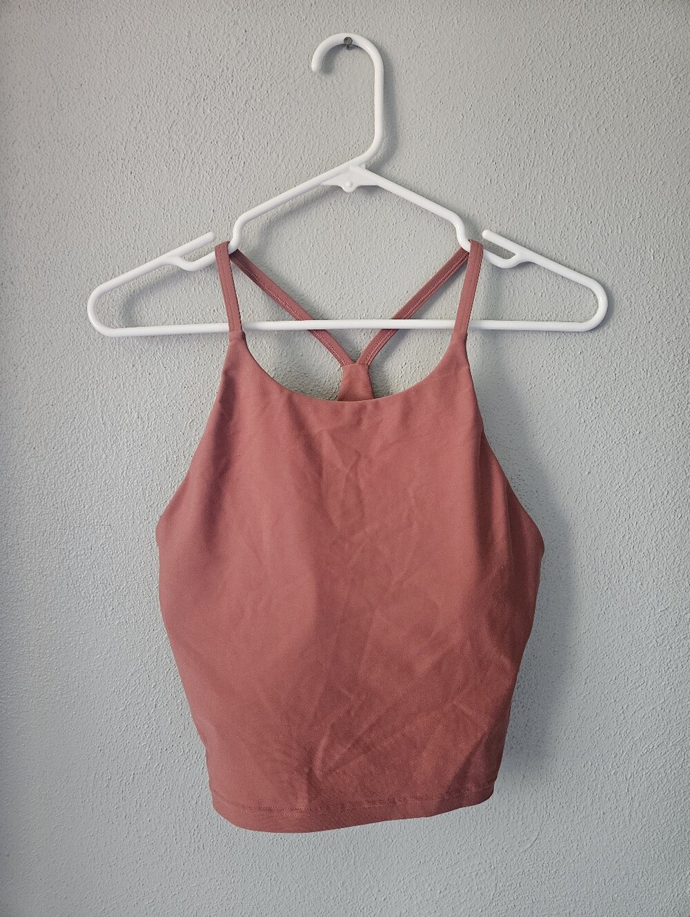 Old Navy Dusty Rose Double-Strap High Neck Camisole